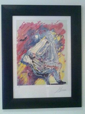 Salvador Dali ORIGINAL Lithograph "L'Aventure Medicale, La Lumire de la Guerison"