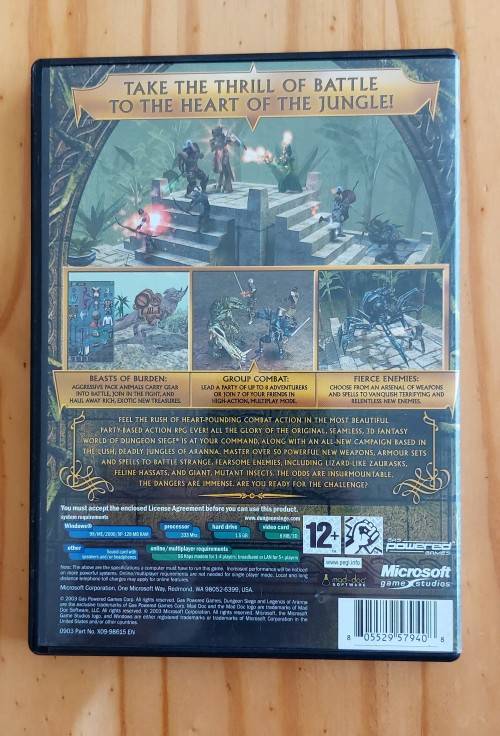 Dungeon Siege: Legends of Aranna (PC CD)