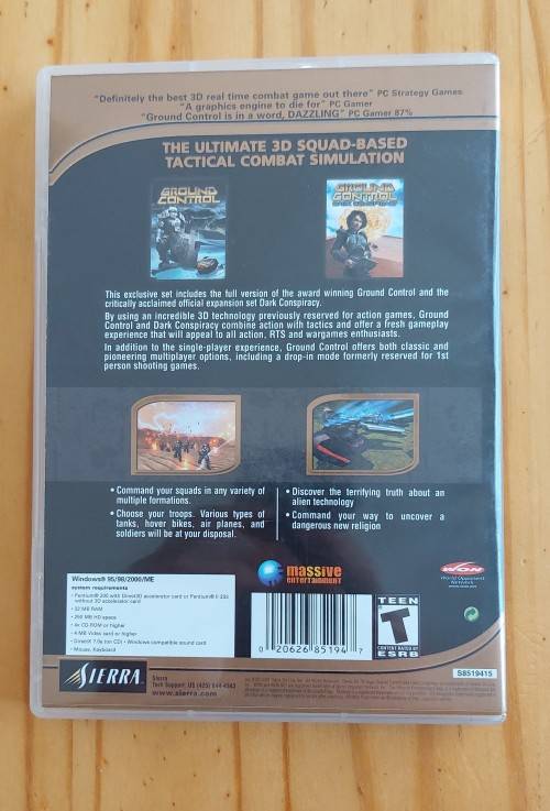 Ground Control + Expansion (PC CD)