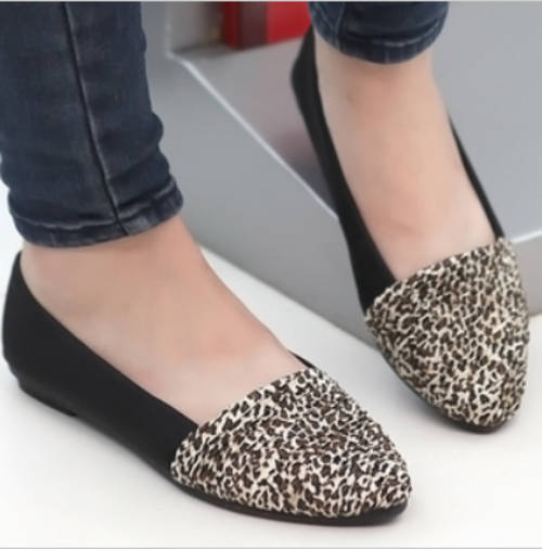 ***HoT SALE*** Comfort Leopard Print Flat Pump