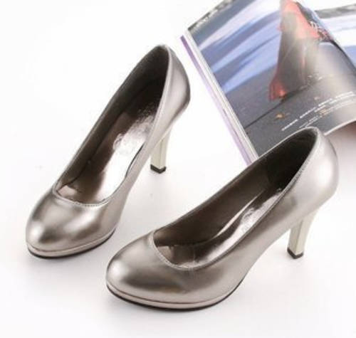 Limited Stock! Office Lady Patent High Heel in Black/White/Beige/Red/Electric Grey Size 2-6