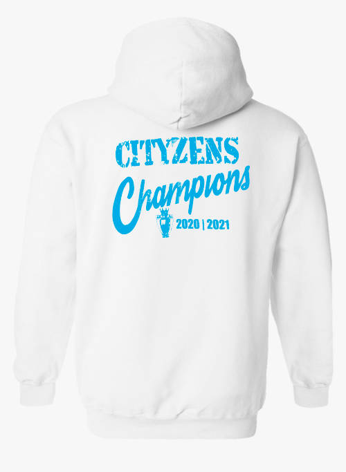MAN CITY FC Hoodie - CHAMPIONS