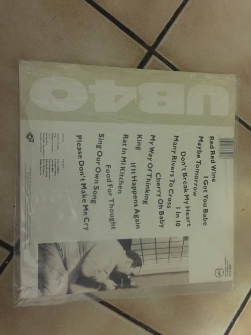 UB40 ¿¿ The Best Of UB40 Volume One 1987 Virgin Records