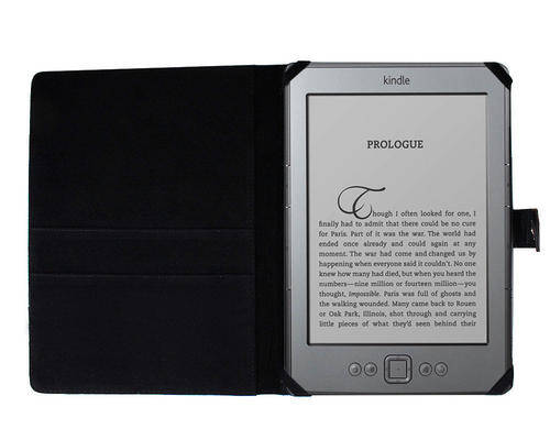 Black Protective Case Cover for Amazon Kindle 4 Touch e-book Reader