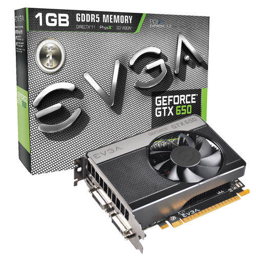 EVGA GeForce GTX 650 1GB DDR5