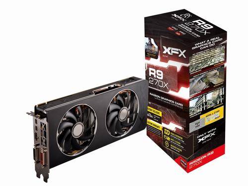 XFX AMD Radeon R9 270X DOUBLE DISSIPATION 1050MHZ BOOST 2GB DDR5