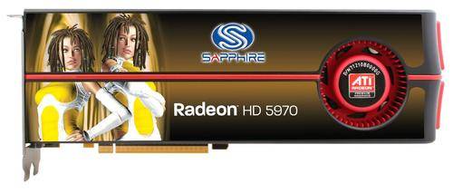 Sapphire Radeon HD 5970 2 GB DDR5 DUAL GPU