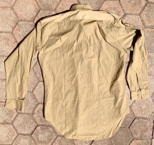 Koevoet Khaki long sleeve shirt - Large size