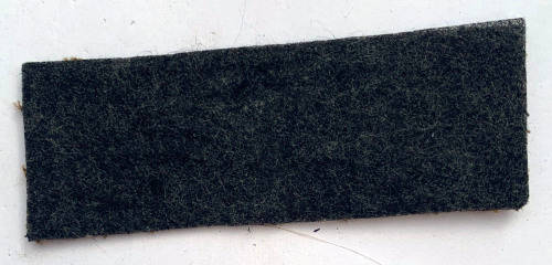 Parawing embroidered black on nutria (A)