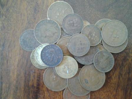 Coins Old South Africa - Lot of 25