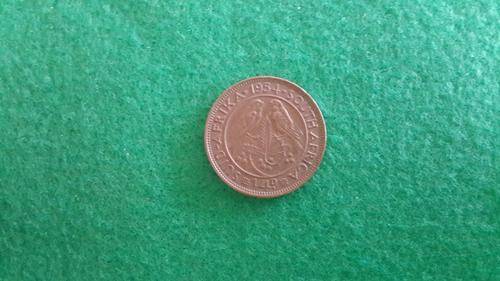 1954 1/4D Farthing South Africa Coin