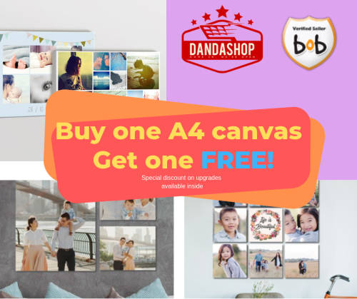 Print On Demand Canvases - Buy 1 Get 1 Free