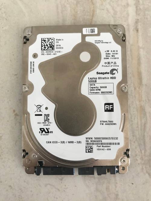 Seagate 500GB 2.5 inch HDD