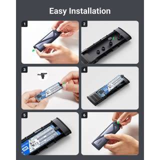 Ugreen 10Gbps M.2 NVMe Enclosure - USB C