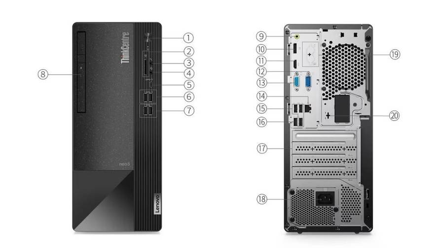 Lenovo ThinkCentre neo 50t Desktop PC (i5-12400,8GB,512GB SSD, built in WiFi- Windows Pro - Warr!)