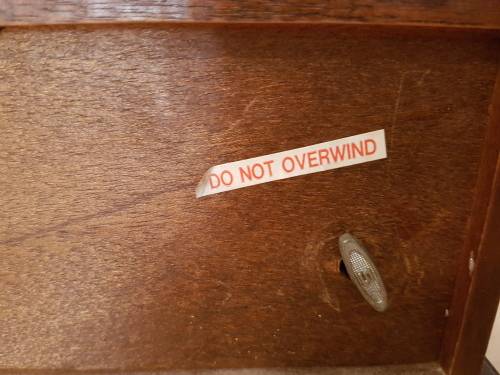 Vintage Musical Wooden Jewellery Box (Working)