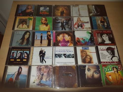 Lot of 51 Original Rock CD`s in Jewel Cases (Bid For All) (See Description for Details)