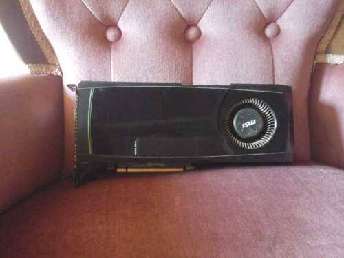 MSI GTX 580 card is faulty but can play some cames still.