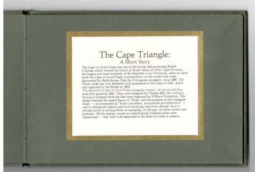 Spectacular Stanley Gibbons Leatherette Presentation SG8a - CoA CVR50 000.00 - just the stamp!