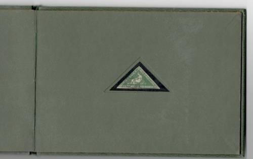 Spectacular Stanley Gibbons Leatherette Presentation SG8a - CoA CVR50 000.00 - just the stamp!