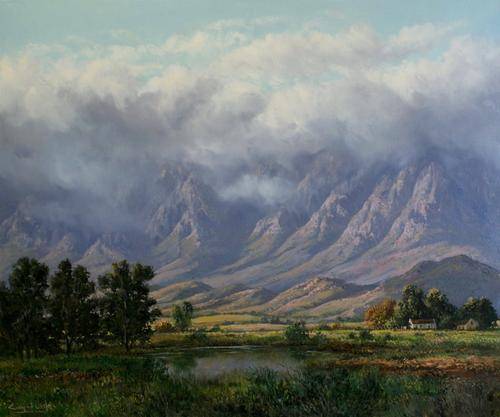 Large Casey Van Der Leek (92x76cm). Wonderful investment! Bargain!