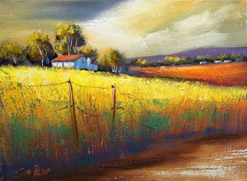 Original Stan Polson oil painting! Low opening!