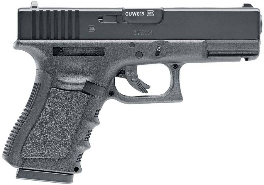 Umarex Glock 19 CO2 Air Pistol - 4.5mm, Black