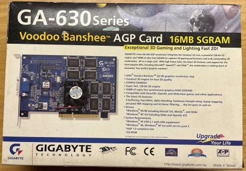 Gigabyte 3dfx Voodoo Banchee 16MB - Clearance Sale