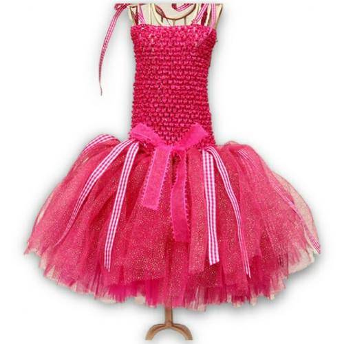 Daizee Fairy Tutu Dress HotPink - Medium 2 - 5 years