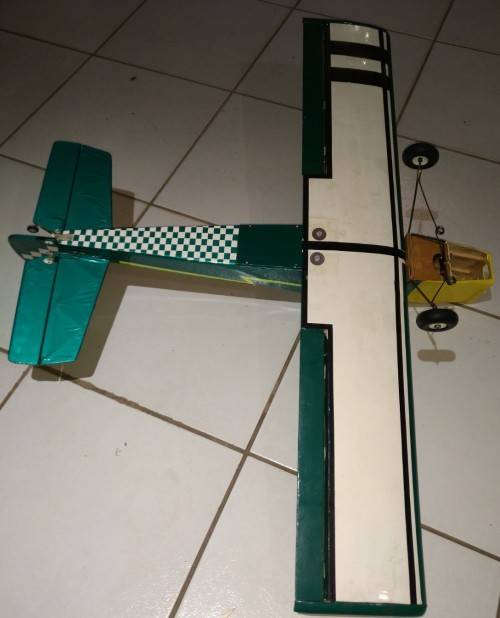 "High Time" Scratch built RC plane