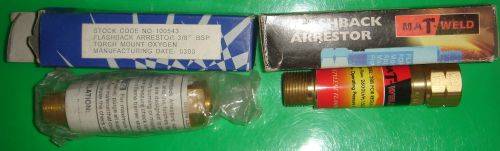 BRAND NEW FLASHBACK ARRESTOR