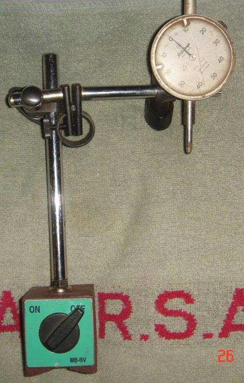 MITOTOYO DIAL INDICATOR FOR LATHE IN WORKING ORDER