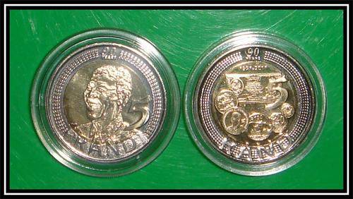 MANDELA BIRTHDAY COINS