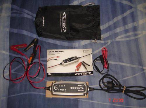 CTEK MXS 3.6 12V BATTERY CHARGER  I AM ONLY SELLING THIS BECAUSE I AM CHANGING OVER TO A 24V SYSTEM