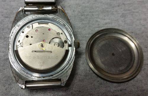 WOW A LIMIT INTERNATIONAL 26 JEWELS AUTOMATIC INCABLOC SPEZIMATIC IN WORKING CONDITION