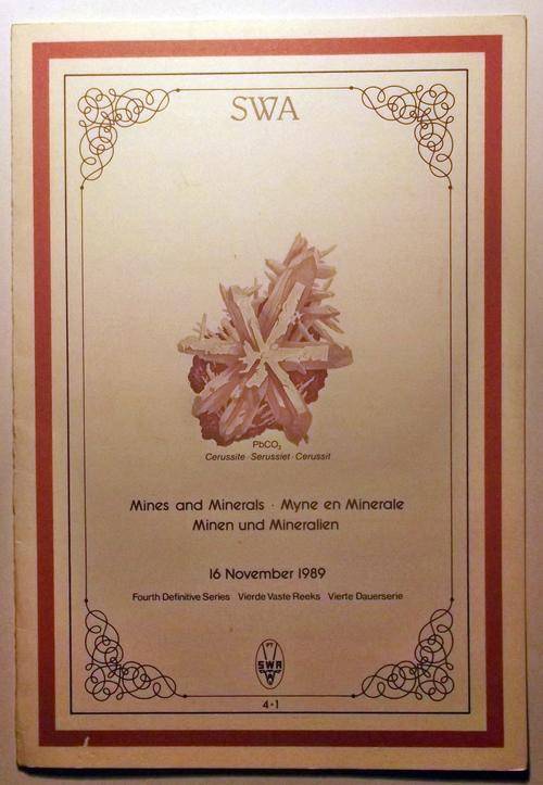 S.W.A. Mines & Minerals F.D.C. Folder 4.1