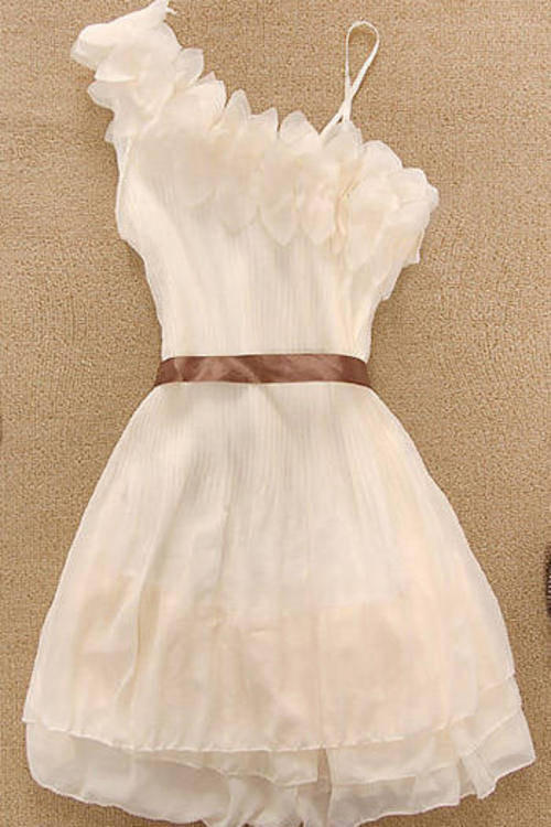 Apricot  Mini Dress (One Size)