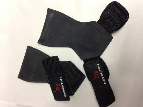 REVENTON black weight lifting rubber bar grips (buy one set get one set FREE)