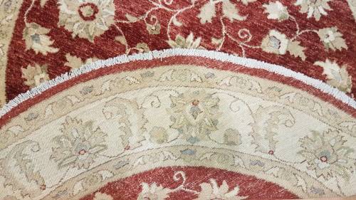Persian Afghan Chobi Carpet 150cm x 150cm (Round) Hand Knotted