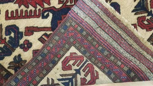 Persian Afghan Taimani Kilim&Carpet Mixture 125cm x 88cm Hand Knotted (with certificate)