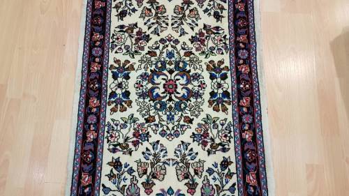Very Fine Persian Sarough Carpet 125cm x 72cm Hand Knotted