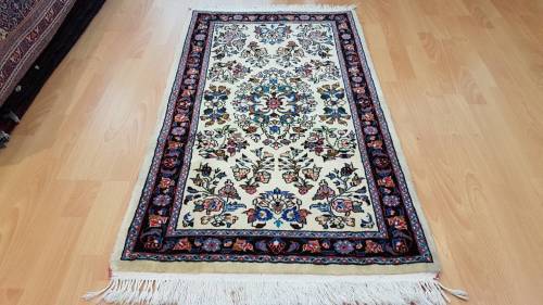 Very Fine Persian Sarough Carpet 125cm x 72cm Hand Knotted