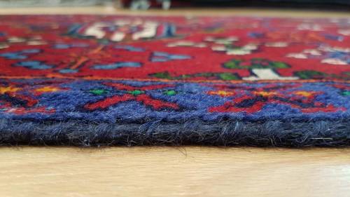 Persian Joshegan Carpet 97cm x 60cm Hand Knotted