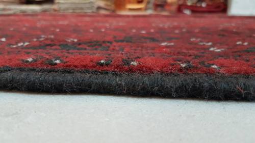 Special Offer!!Persian Red Afghan Carpet 292cm x 195cm Hand Knotted