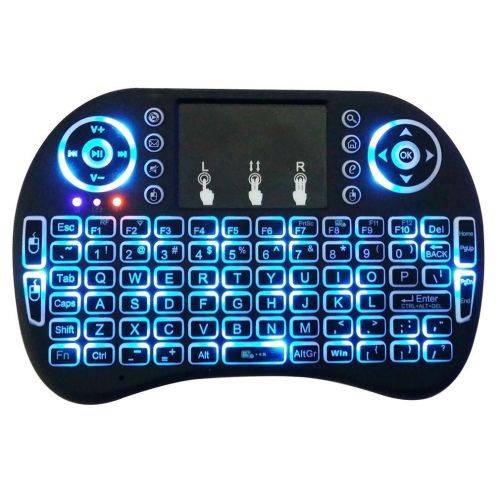 Brand new2.4GHz Rii Mini i8 Wireless Keyboard WITH BACKLIGHT AND Touchpad