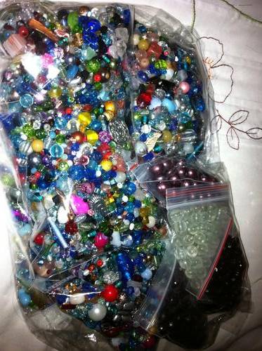 Massive packet of beads