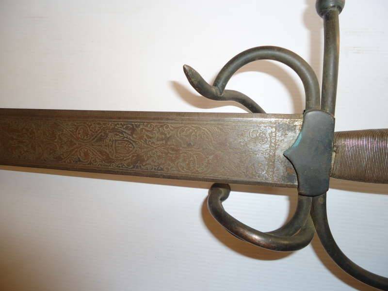 ANTIQUE SPANISH RAPIER SWORD