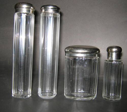 VINTAGE CYLINDER SCENT PERFUME/TOILETRY BOTTLES