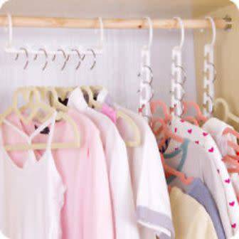 8 pcs Space Saver WONDER HANGER Magic Clothes Hook Closet Organizer