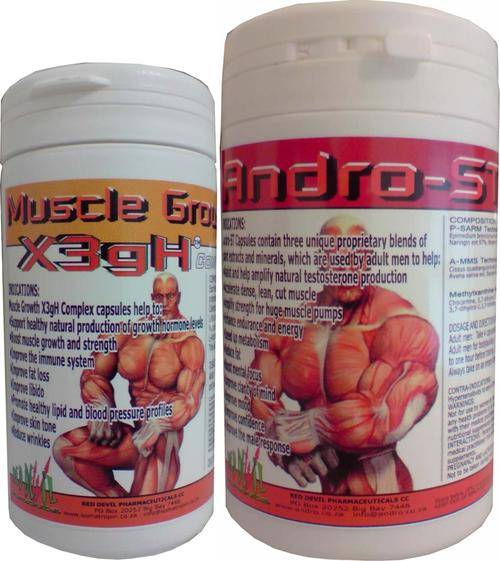 COMBO **** Andro-ST Testosterone-P-SARM & Muscle Growth-X3GH HGH **** COMBO